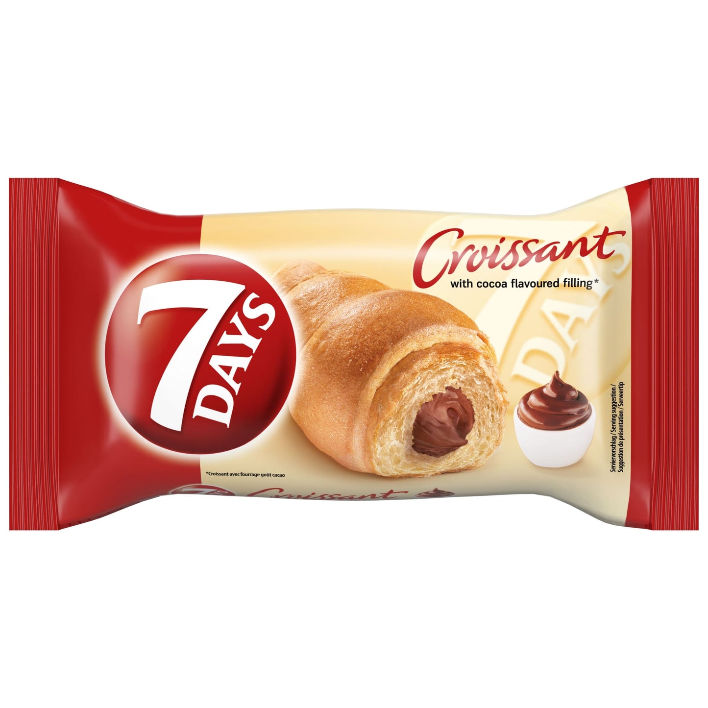 7 Days Croissant with Cocoa Filling 60g — image 1