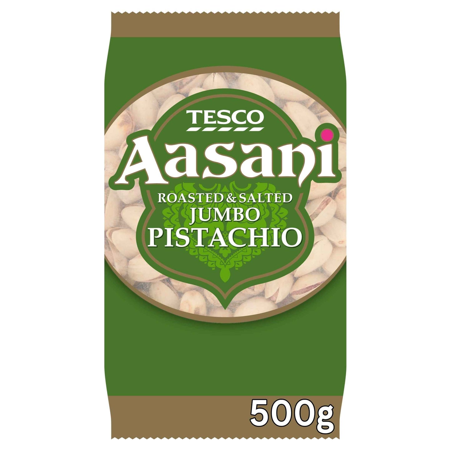 AASANI Roasted & Salted Jumbo Pistachios 500g