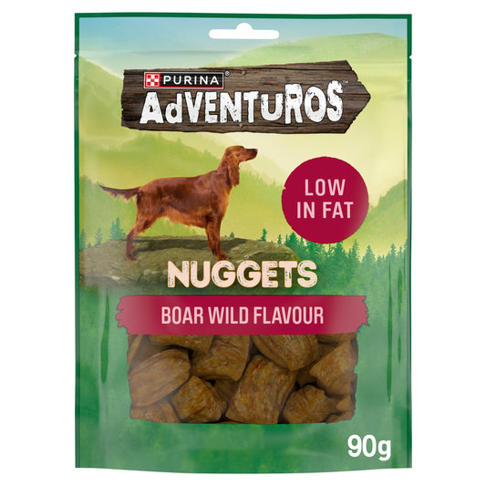 ADVENTUROS Nuggets Wild Boar Dog Treats 90g — image 1