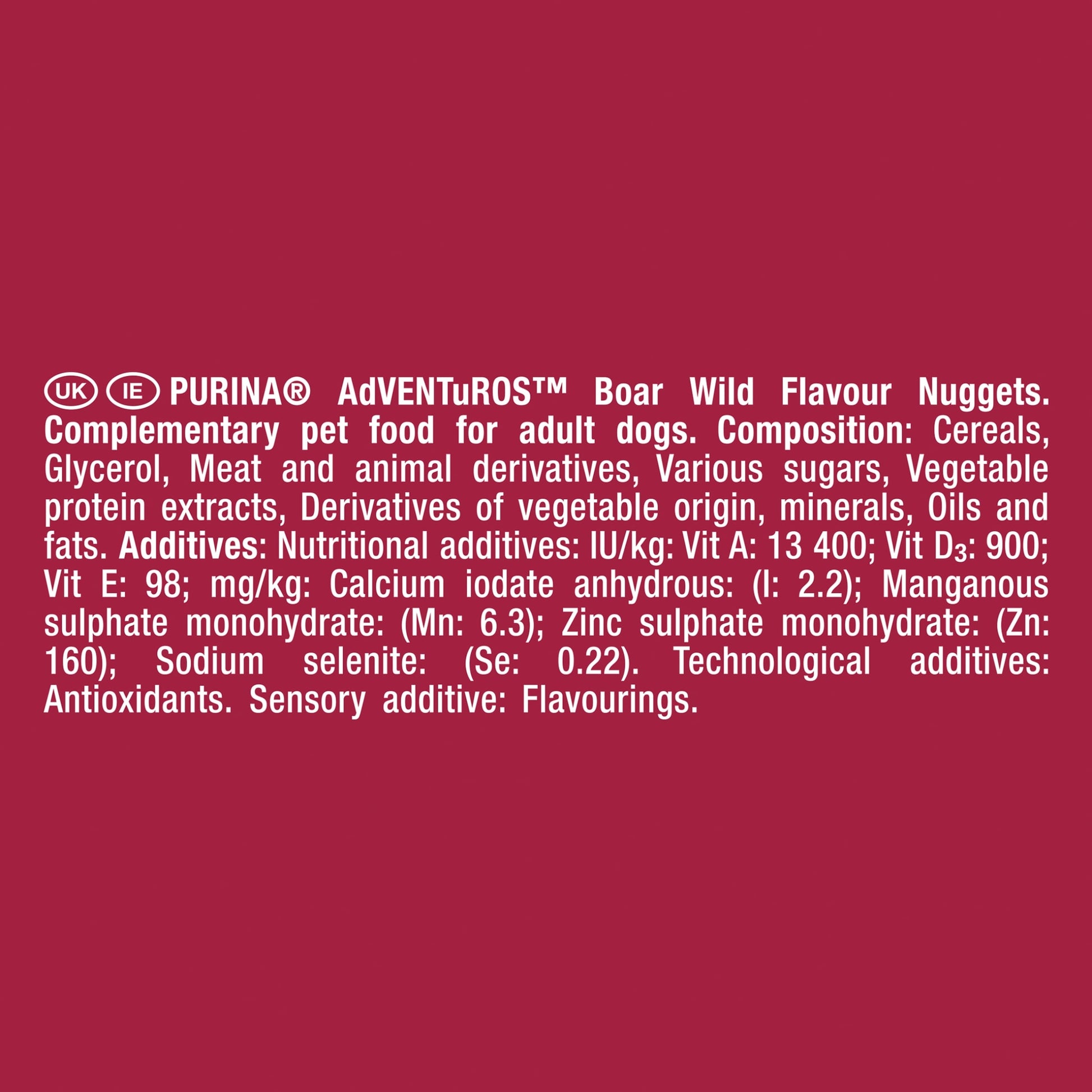 ADVENTUROS Nuggets Wild Boar Dog Treats 90g — image 3