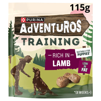 Adventuros Training Dog Treats Rich in Lamb 115g — image 1