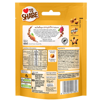 Aero Bubbles Orange Flavoured Chocolate 92g — image 4