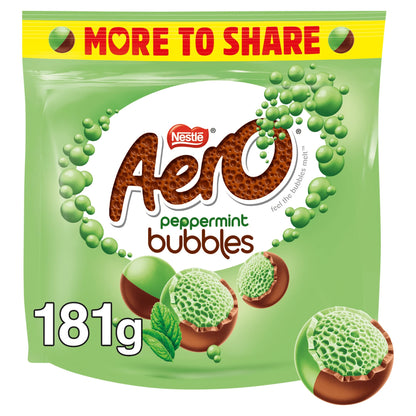Aero Bubbles Peppermint Share Bag 181g — image 1