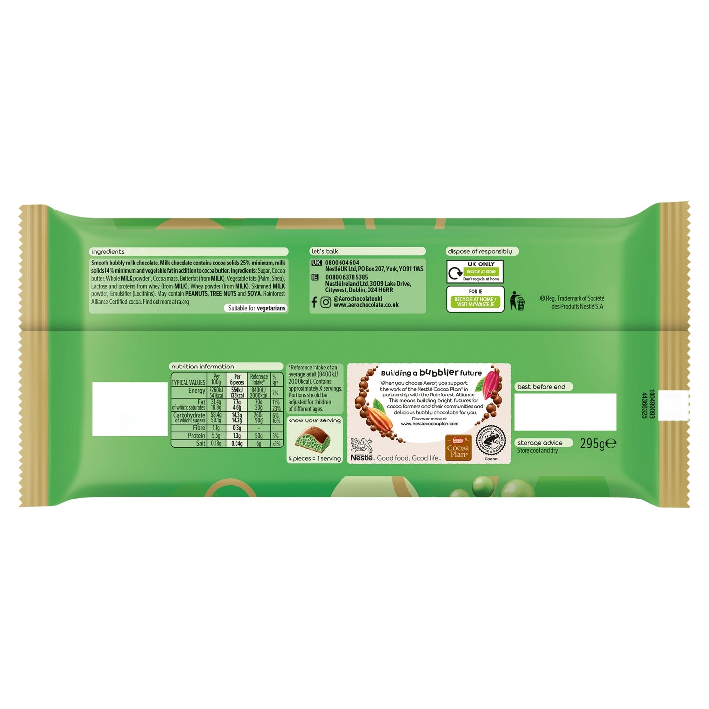Aero Peppermint Bar 295g — image 5