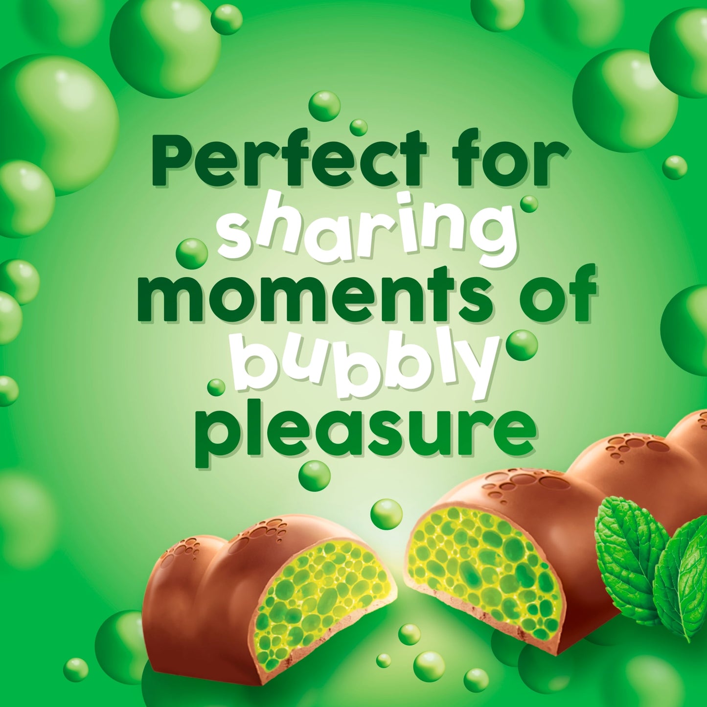 Aero Peppermint Milk Chocolate Bubble Bars 8 x 27g — image 3