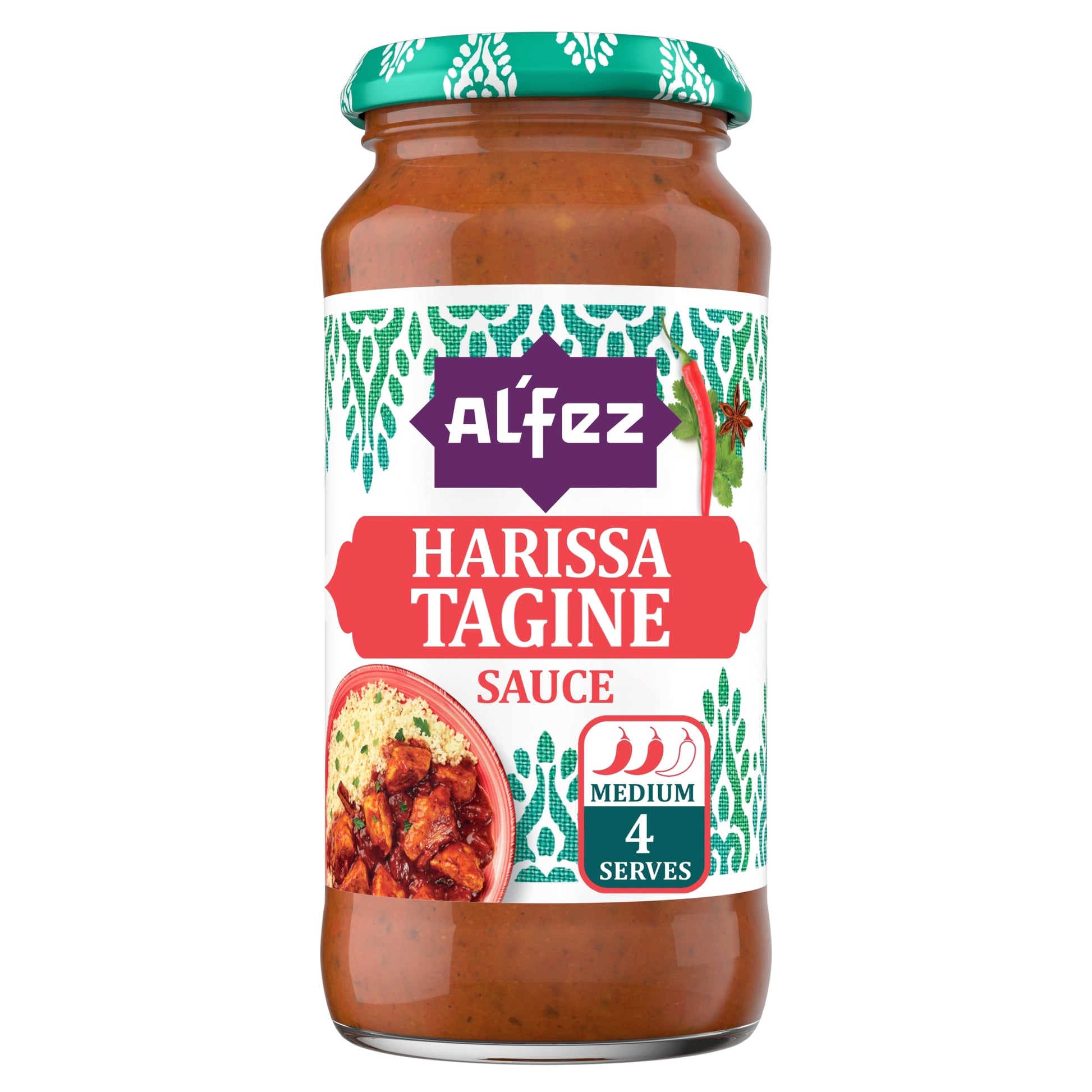 Al'fez Smoky Harissa Tagine Sauce 450G — image 1