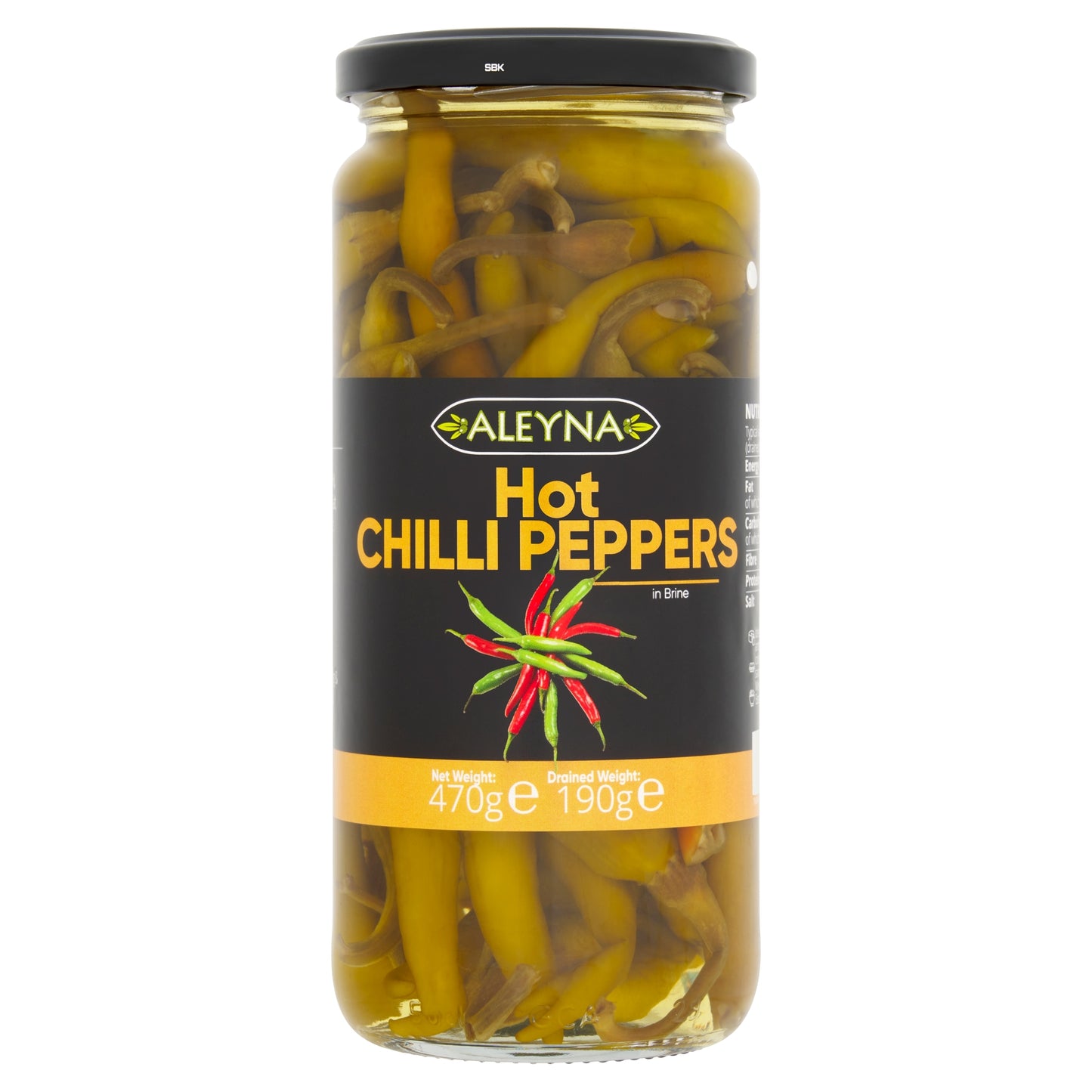 Aleyna Hot Chilli Peppers 470g — image 1