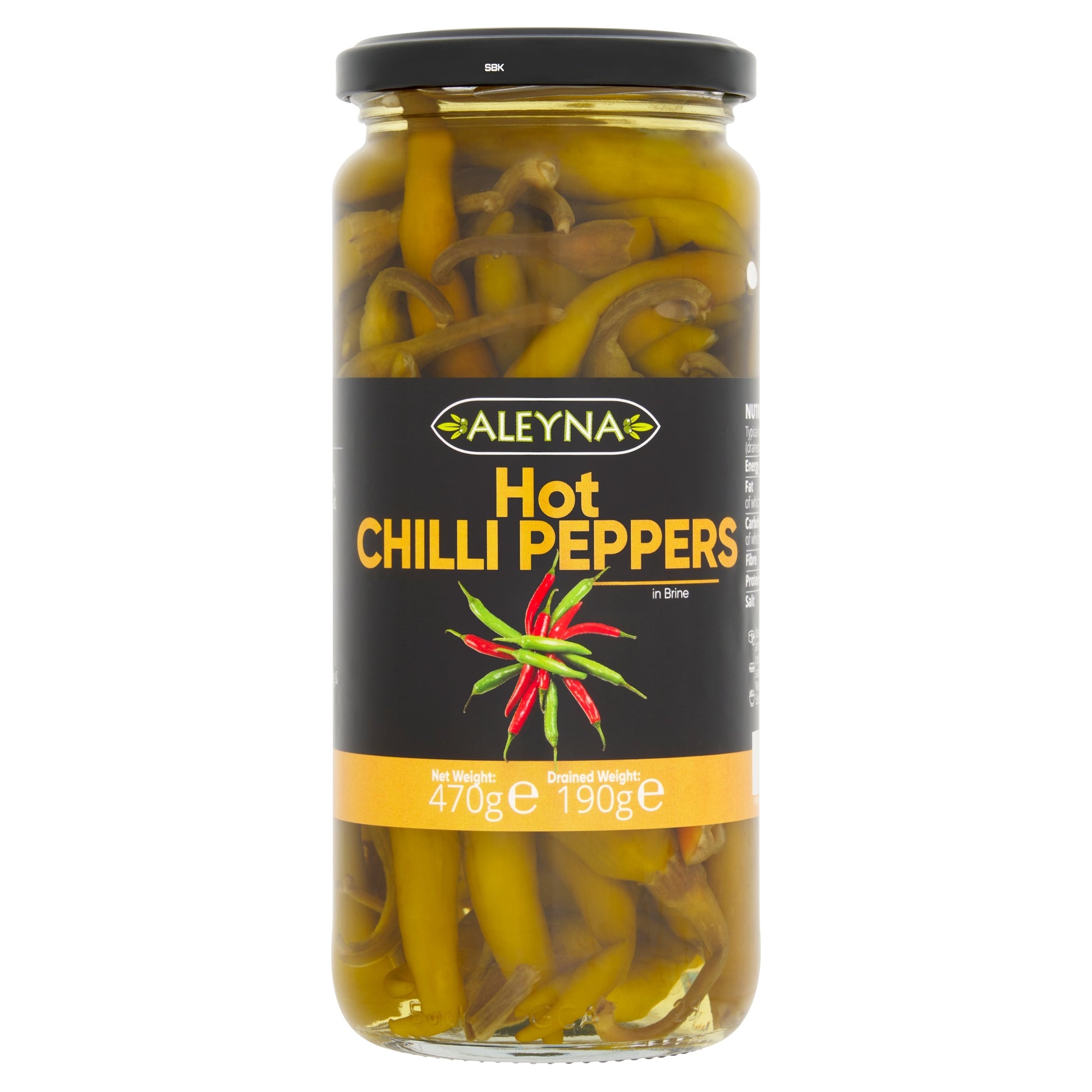 Aleyna Hot Chilli Peppers 470g — image 1
