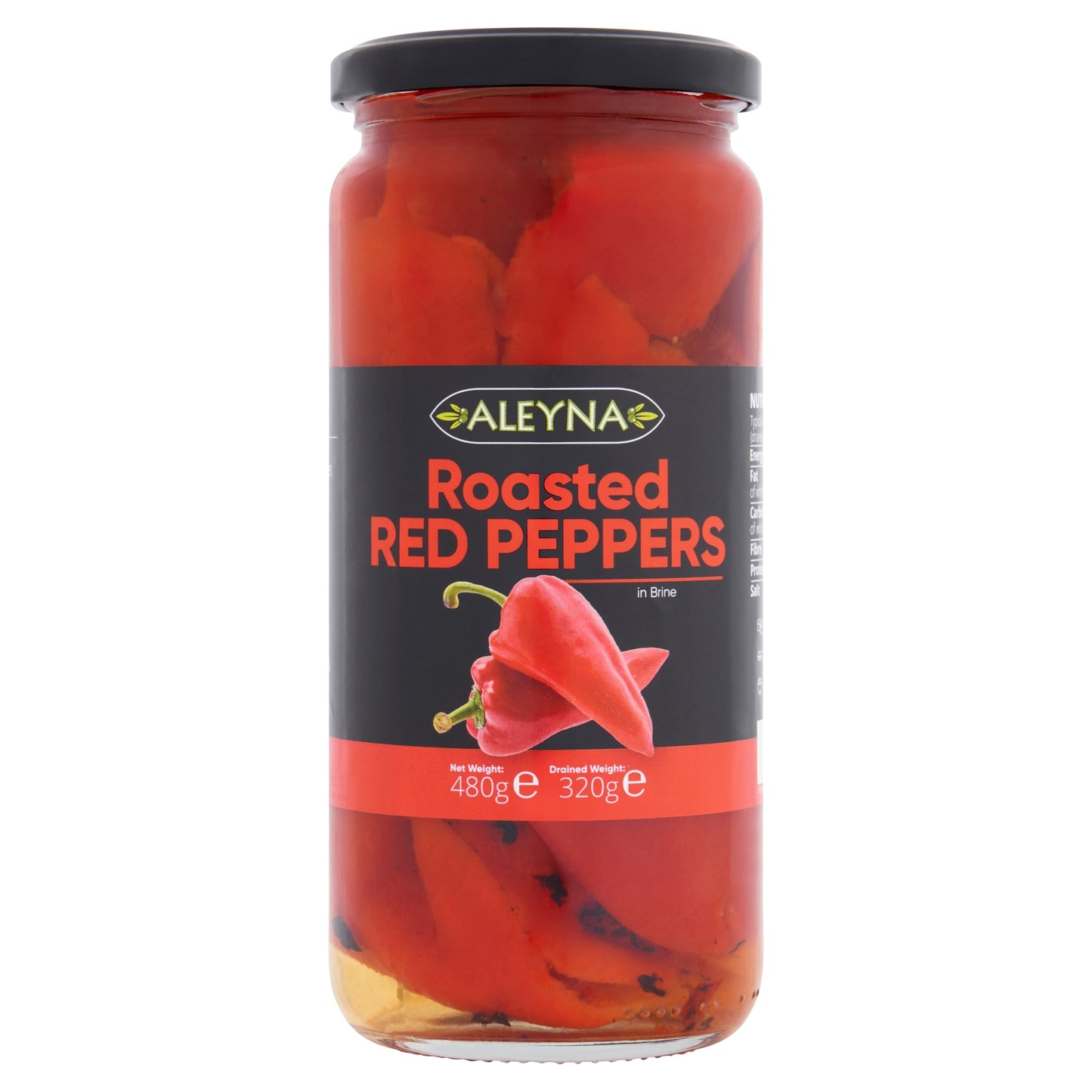 Aleyna Roasted Red Peppers 480G — image 1