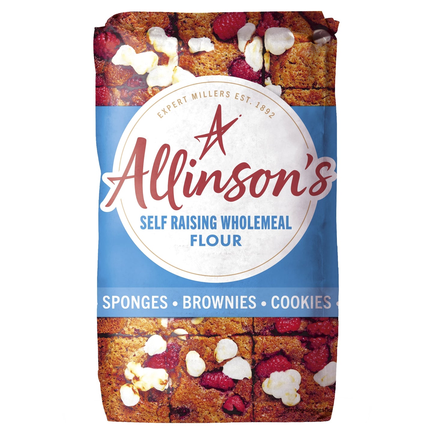 Allinson's Baking Flour Self Raising Wholemeal 1kg — image 1