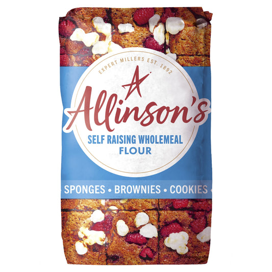 Allinson's Baking Flour Self Raising Wholemeal 1kg — image 1