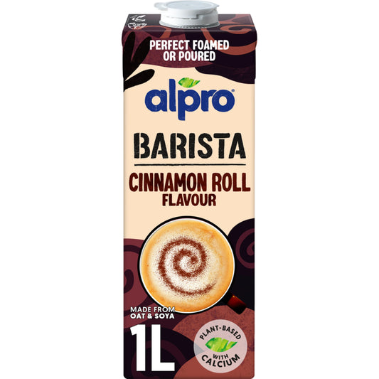 Alpro Barista Cinnamon Roll Flavour Drink 1L — image 1