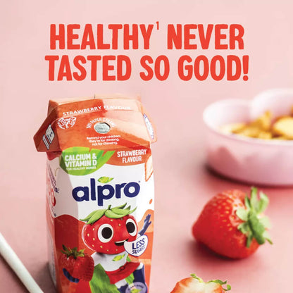 Alpro Kids Soya Strawberry Long Life Dairy Free Drink 200ml — image 4