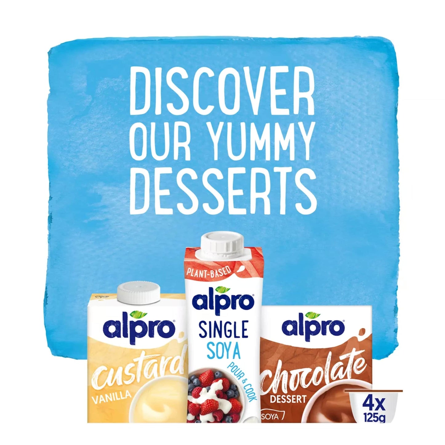 Alpro Vanilla Dairy Free Soya Custard 525g — image 5