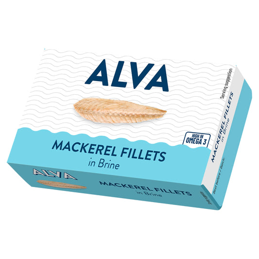 Alva Mackerel Fillets in Brine 120g — image 1