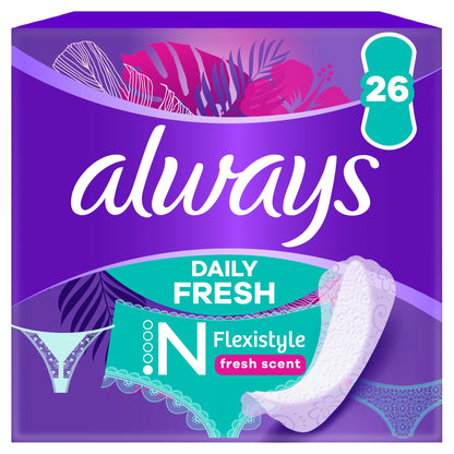 Always Dailies Slim Multiform Fresh Panty Liners 26 — image 1
