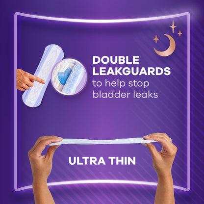 Always Discreet Incontinence Ultimate Night Pads 12 Pack — image 4