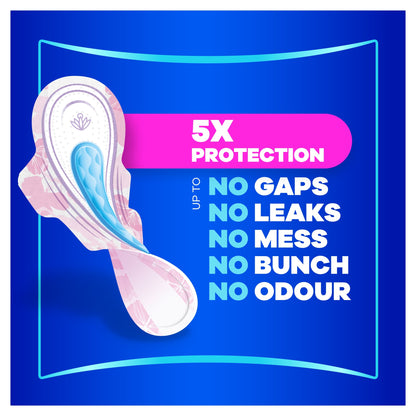 Always Platinum Long 18 Sanitary Pads With Wings Size 2 — image 4