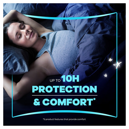Always Platinum Secure Night 12 Sanitary Pads With Wings Size 4 — image 2