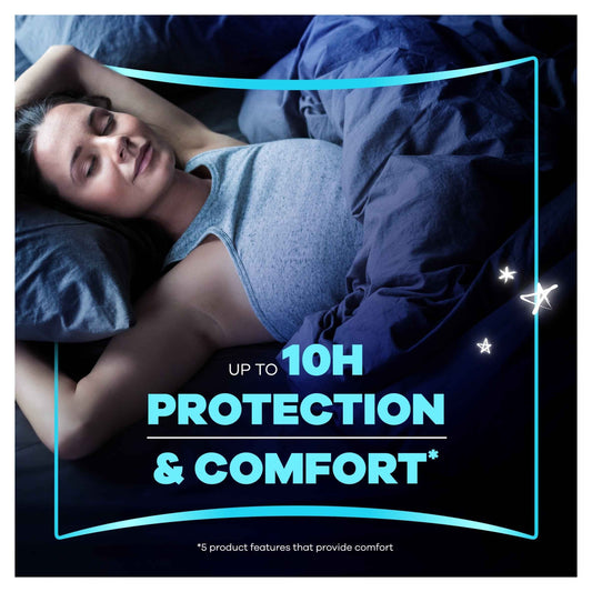 Always Platinum Secure Night 12 Sanitary Pads With Wings Size 4
