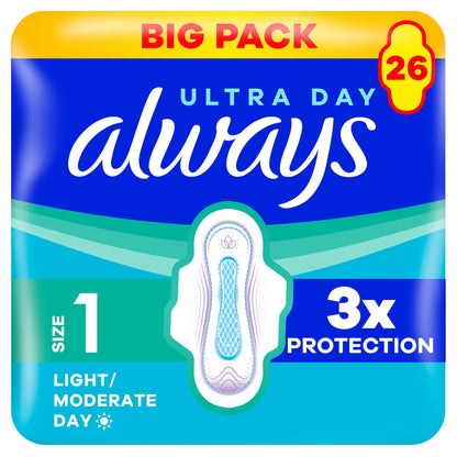 Always Ultra Normal Size 1 Sanitary Towels With Wings 26 — image 1