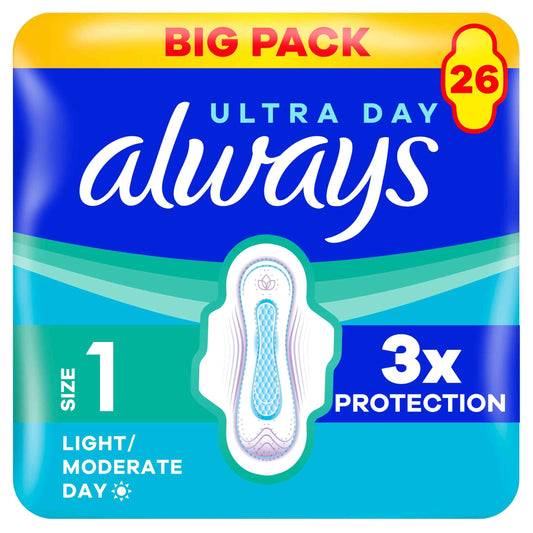 Always Ultra Normal Size 1 Sanitary Towels With Wings 26