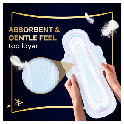 Always Ultra Secure Night Extra Sanitary Towels Size 5 Wings 14 Pack — image 5