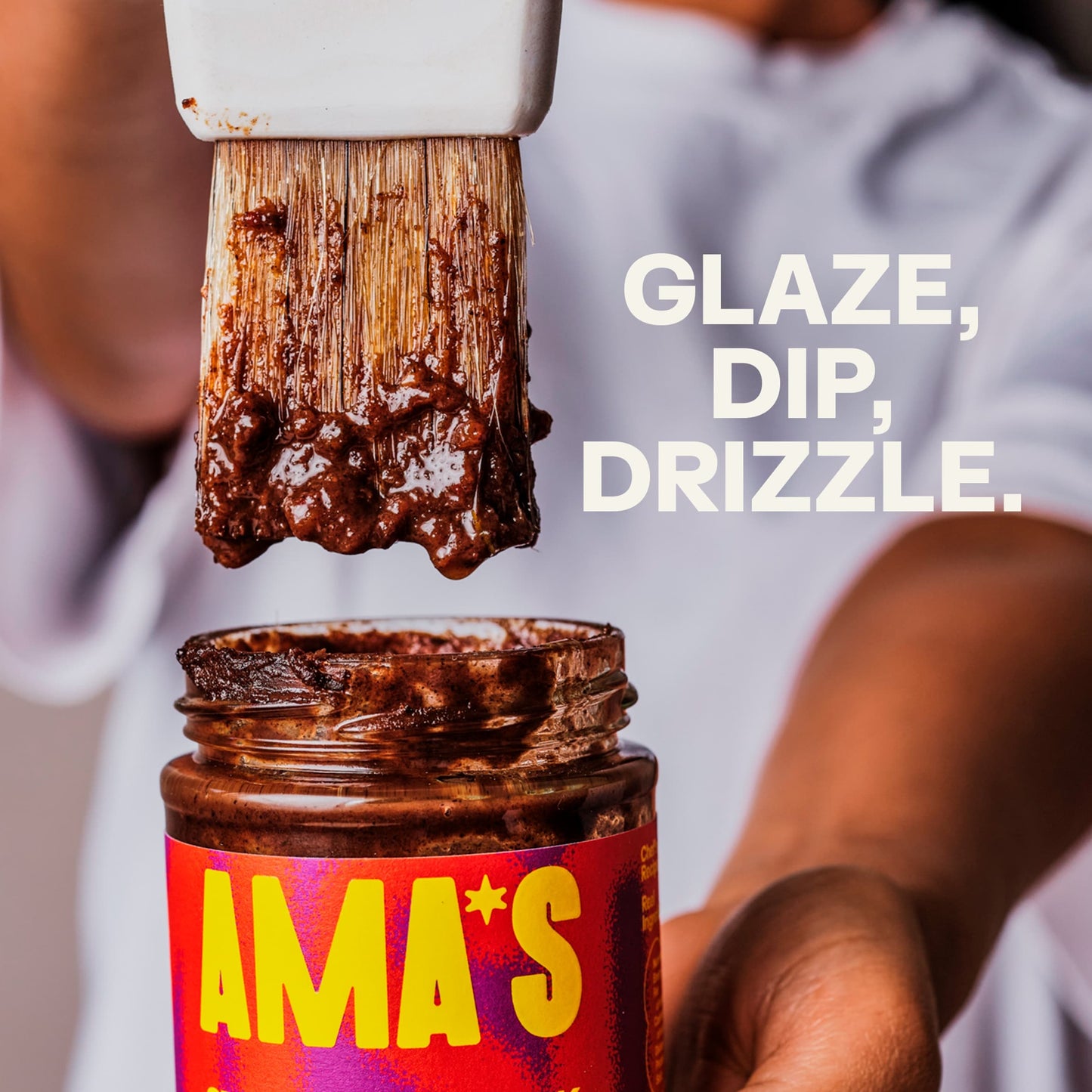 Ama's Sticky Miso Jerk Sauce 185g — image 4