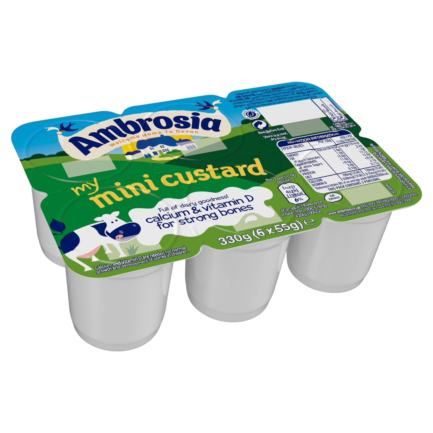 Ambrosia Custard Minis 330G — image 2