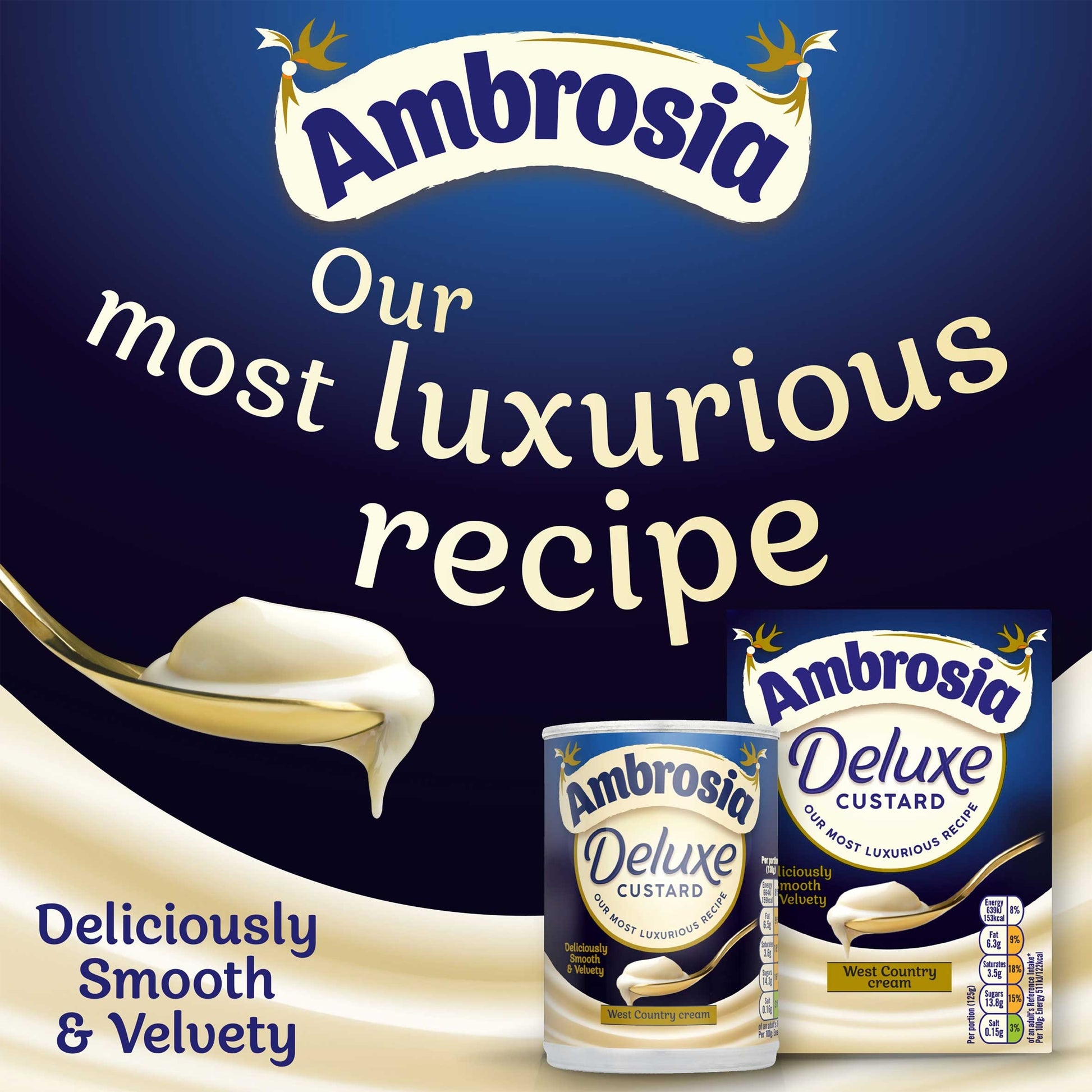 Ambrosia Deluxe Custard 750g — image 5