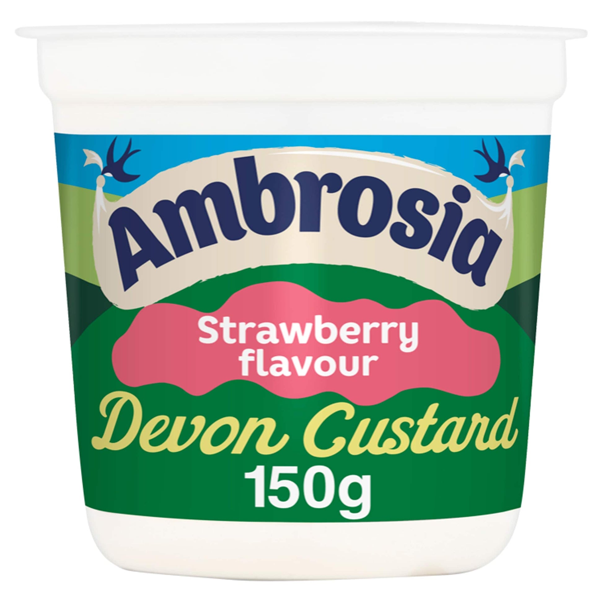 Ambrosia Devon Custard Strawberry 150G — image 1