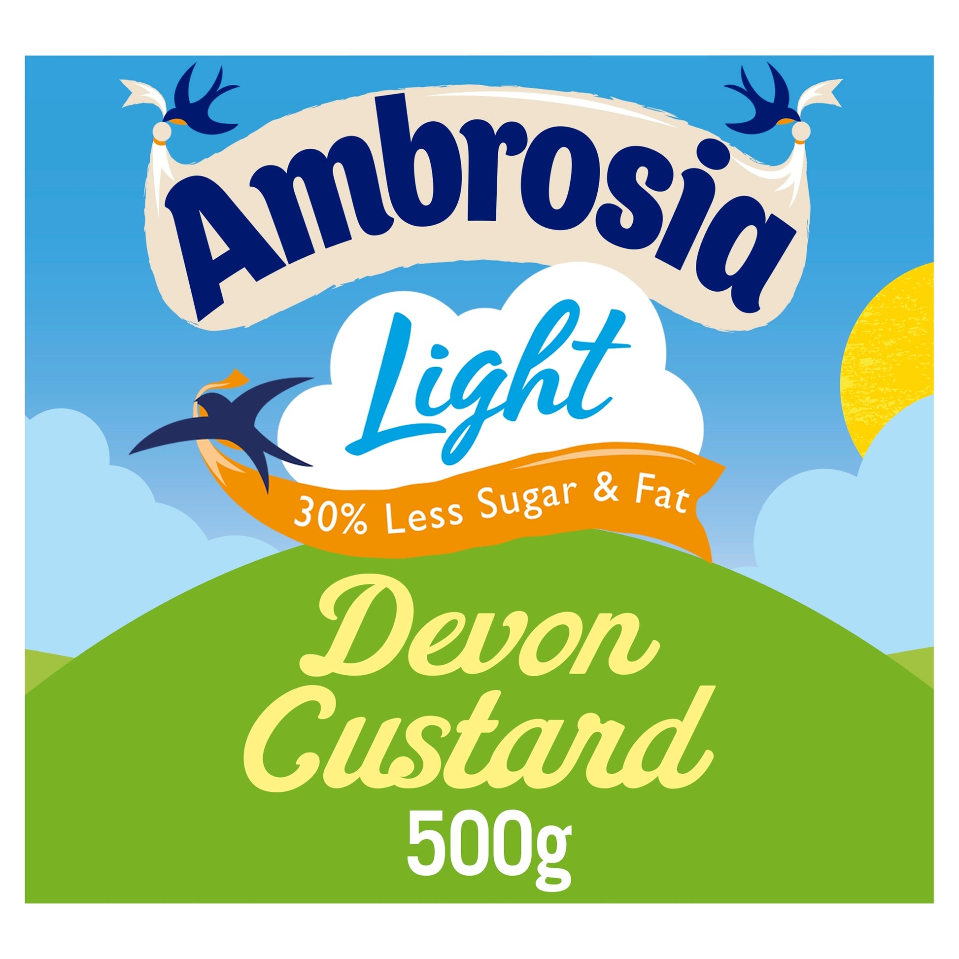 Ambrosia Light 30% Less Sugar & Fat Custard 500G — image 1
