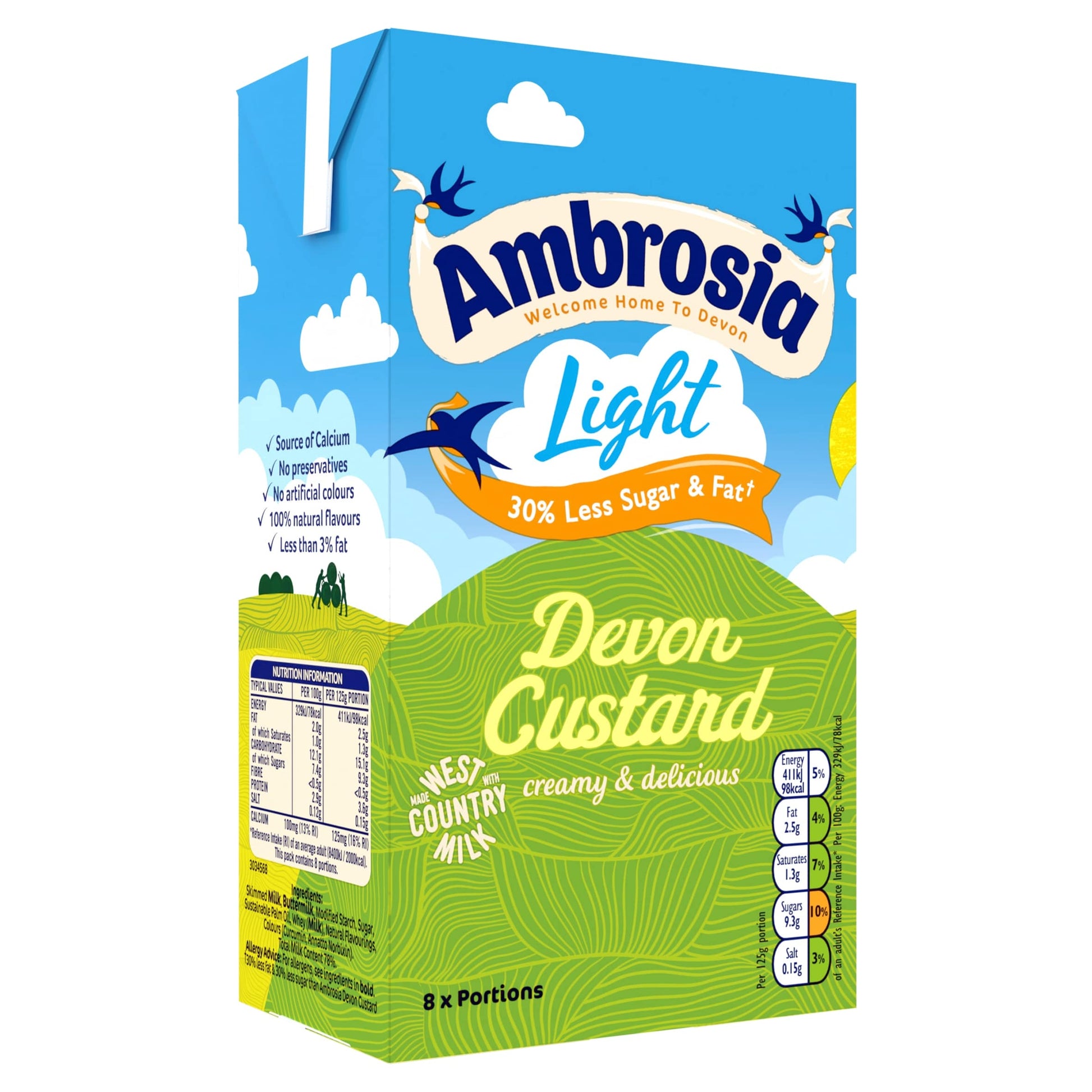 Ambrosia Light Devon Custard 1 Kilograms — image 2
