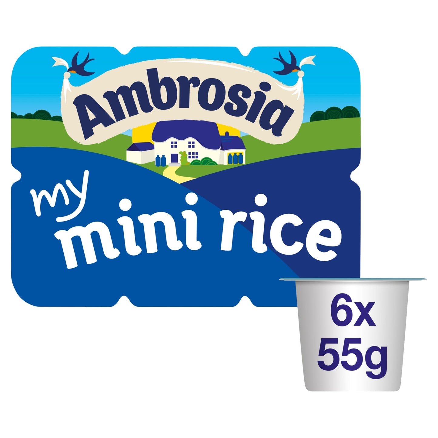 Ambrosia My Mini Rice 6 x 55g — image 1