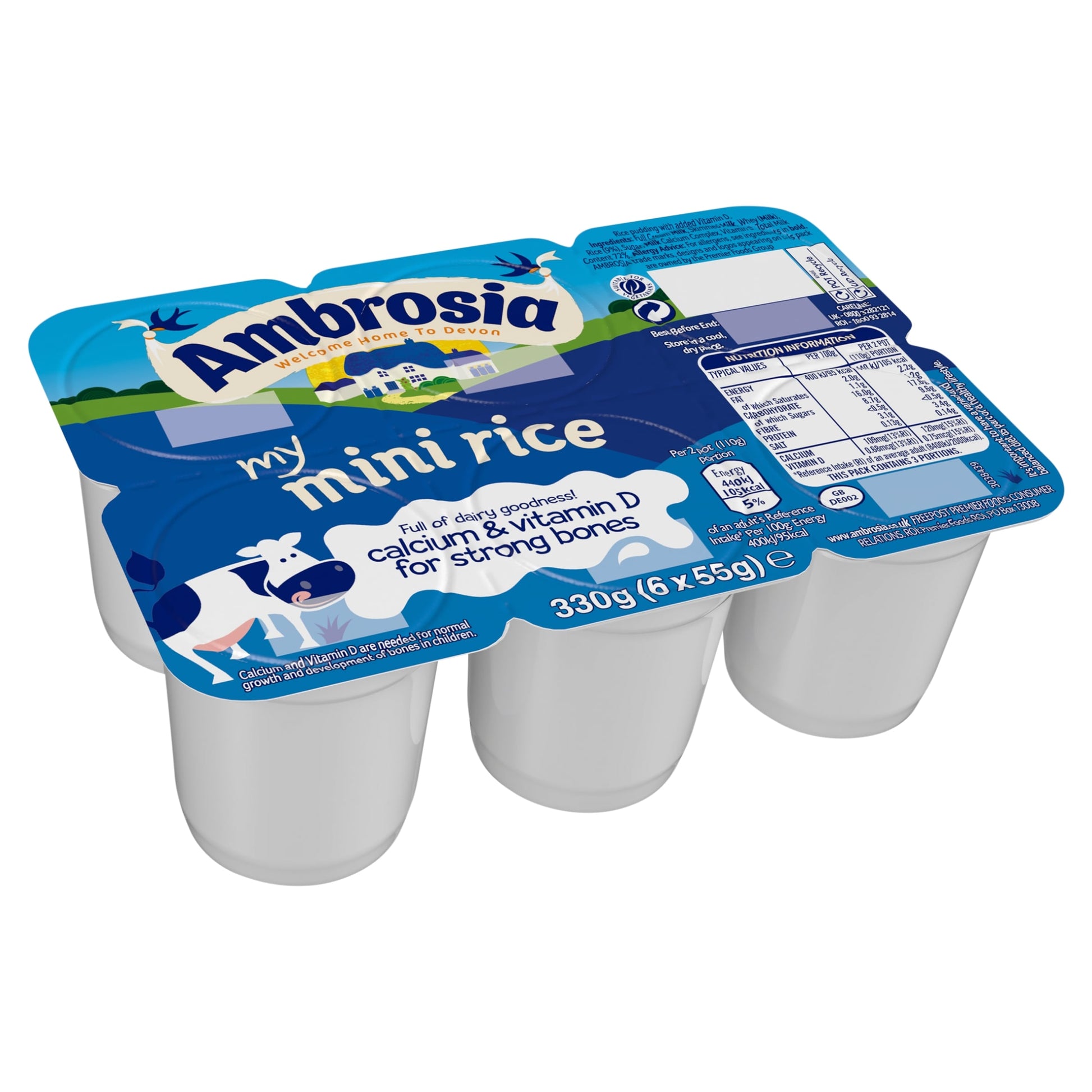 Ambrosia My Mini Rice 6 x 55g — image 2