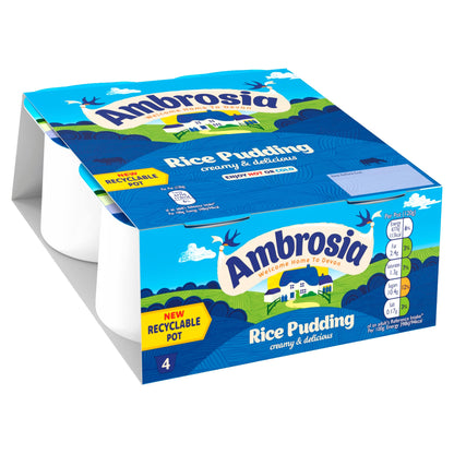 Ambrosia Ready To Eat Creamed Rice Pudding 4 X 120G — image 2