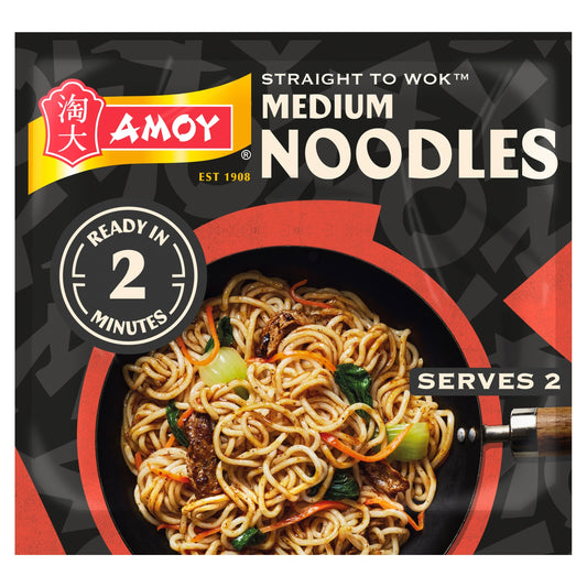 Amoy Medium Noodles 2X150g — image 1