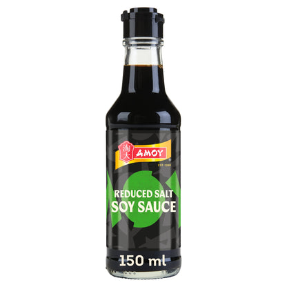 Amoy Reduced Salt Soy Sauce 150Ml — image 1