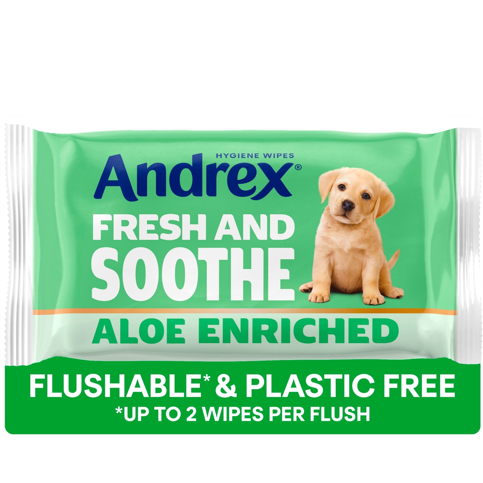 Andrex Fresh & Soothe Moist Toilet Tissue Flushable* 36 Hygiene Wipes — image 1