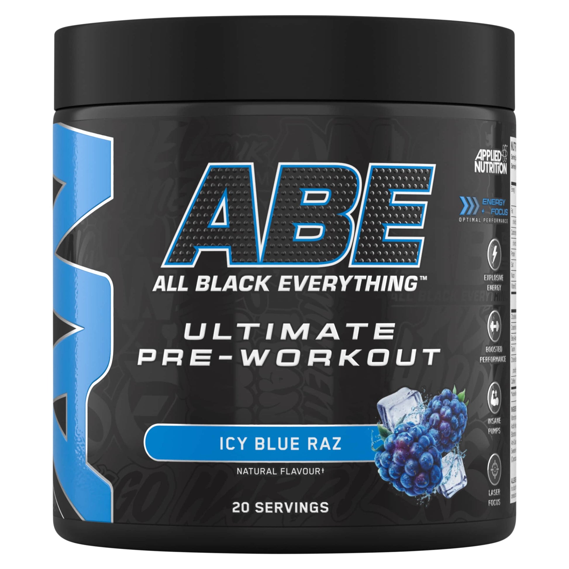 Applied Nutrition ABE Ultimate Pre Workout Icy Blue Raz 250g — image 1