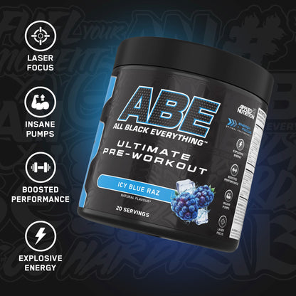 Applied Nutrition ABE Ultimate Pre Workout Icy Blue Raz 250g — image 3