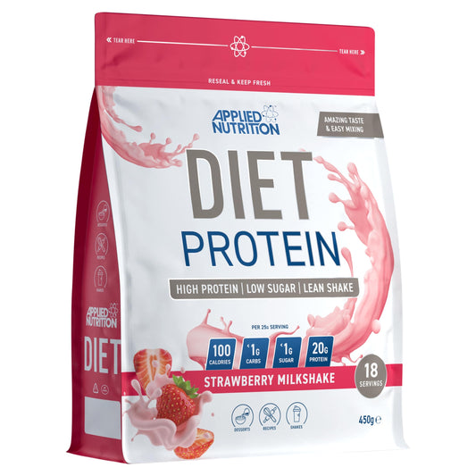 Applied Nutrition Diet Protein - Strawberry Milkshake 450g — image 1