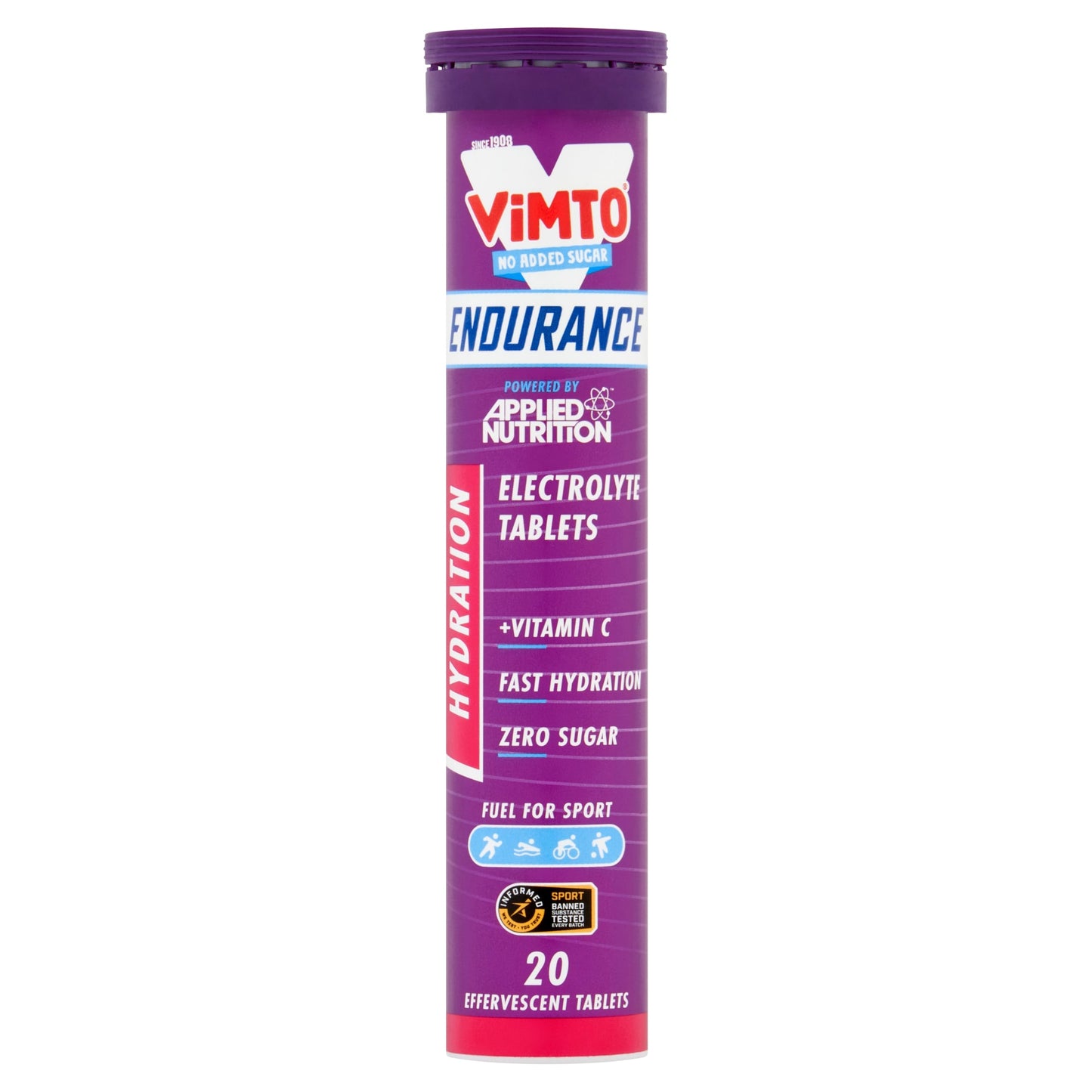Applied Nutrition Hydration Electrolyte Tablets Vimto 20 x 4g — image 1