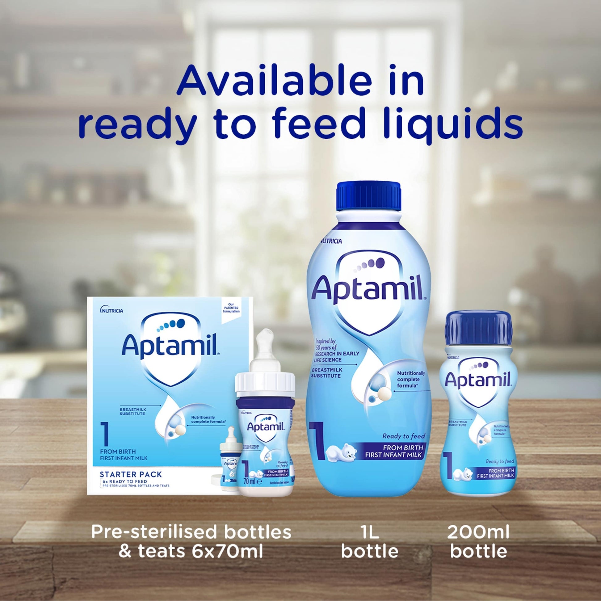 Aptamil 1 First Baby Milk Formula Powder from Birth 800g — image 5