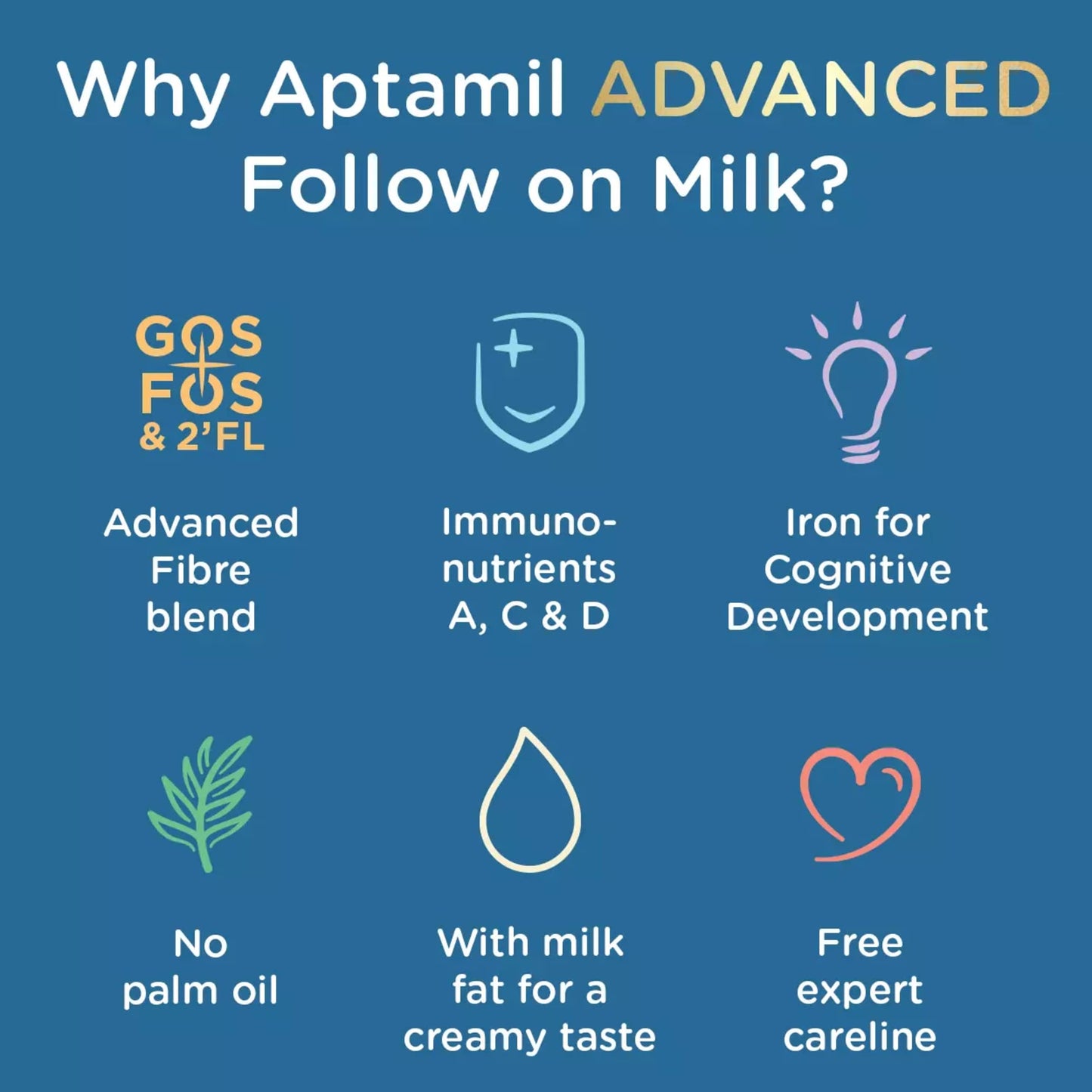 Aptamil Advanced 2 Follow On Baby Milk Formula Liquid 6+ Months 200ml — image 3