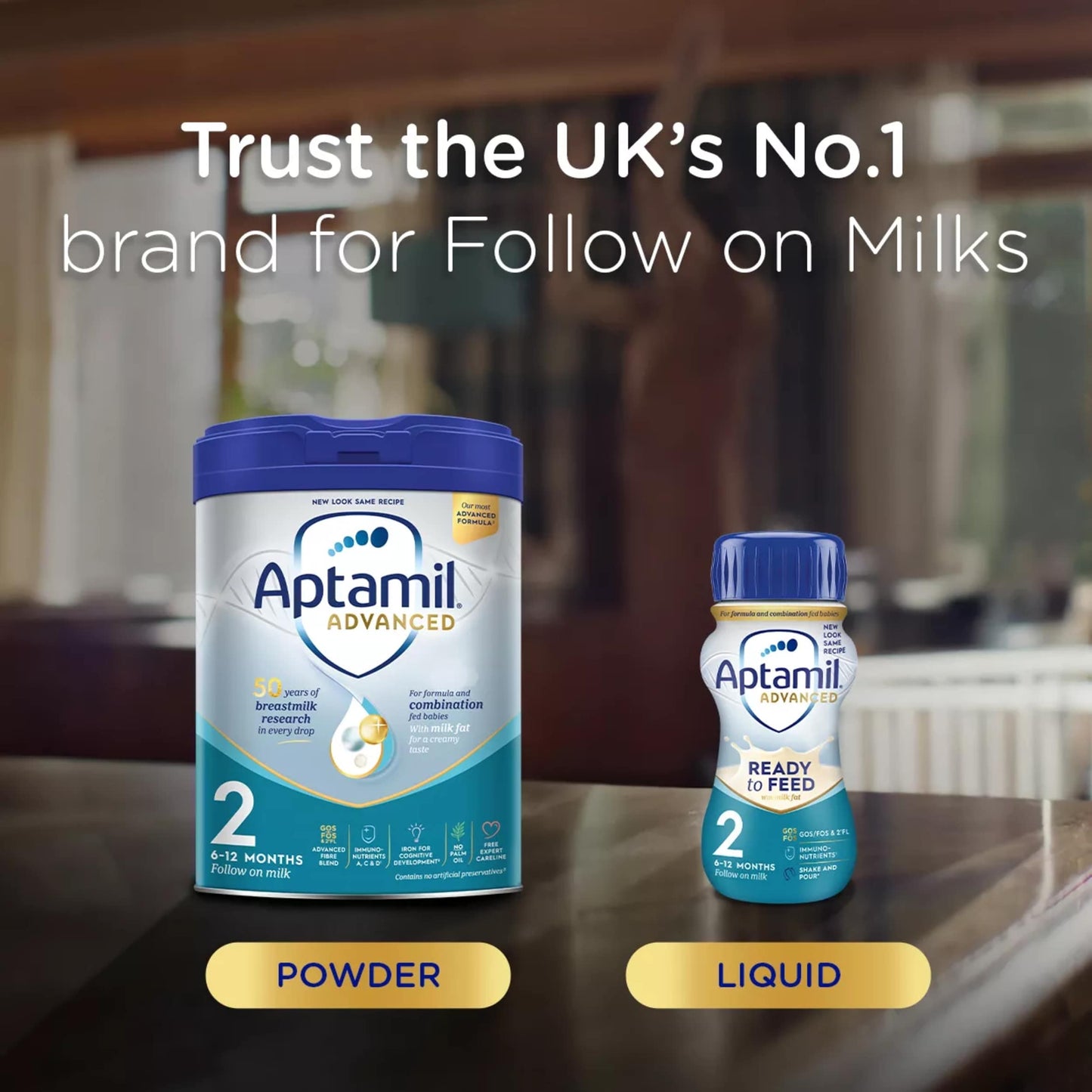 Aptamil Advanced 2 Follow On Baby Milk Formula Powder 6+ Mth 800g — image 5
