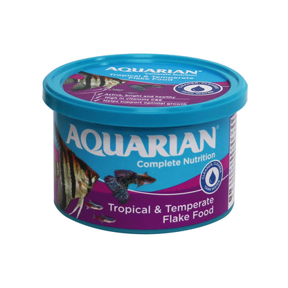 Aquarian Tropical Fish Food Flakes 50g — image 1