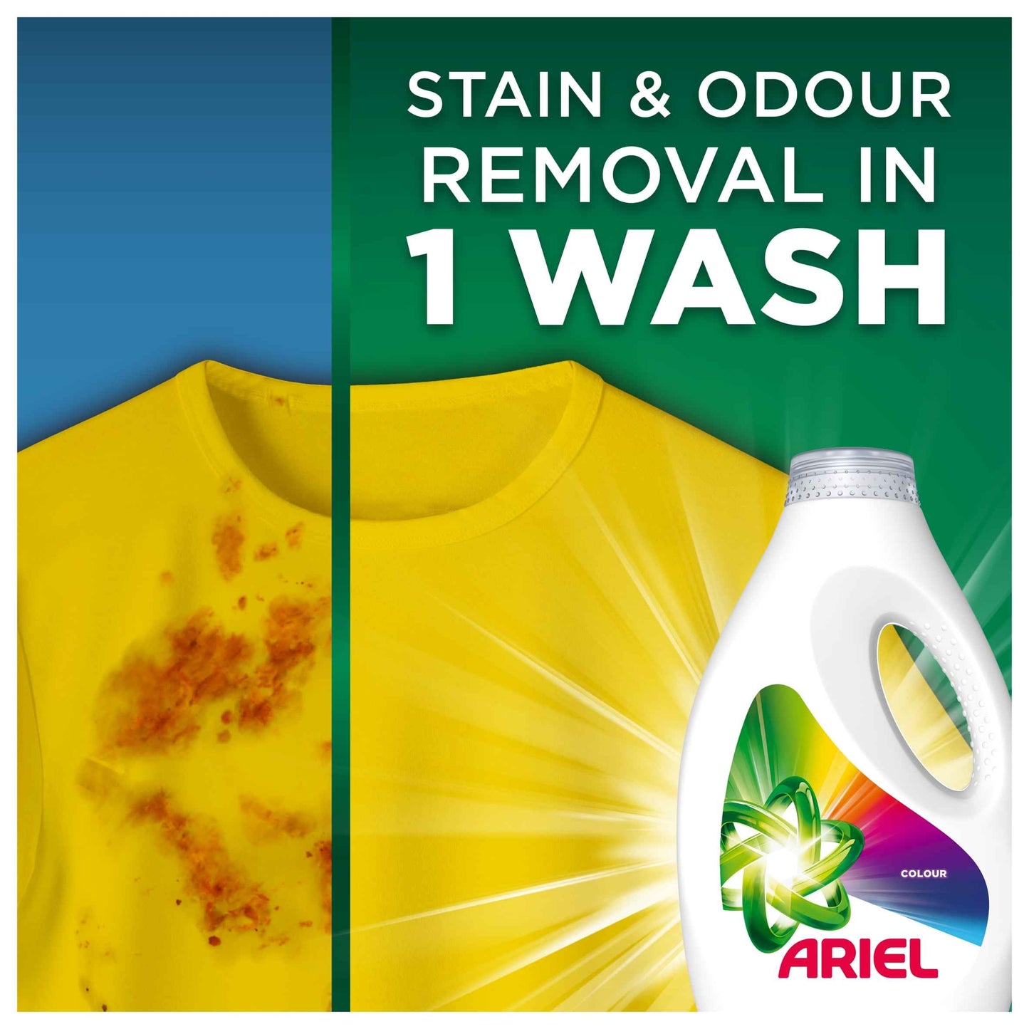 ARIEL Colour Washing Liquid 50 Washes 1550ml