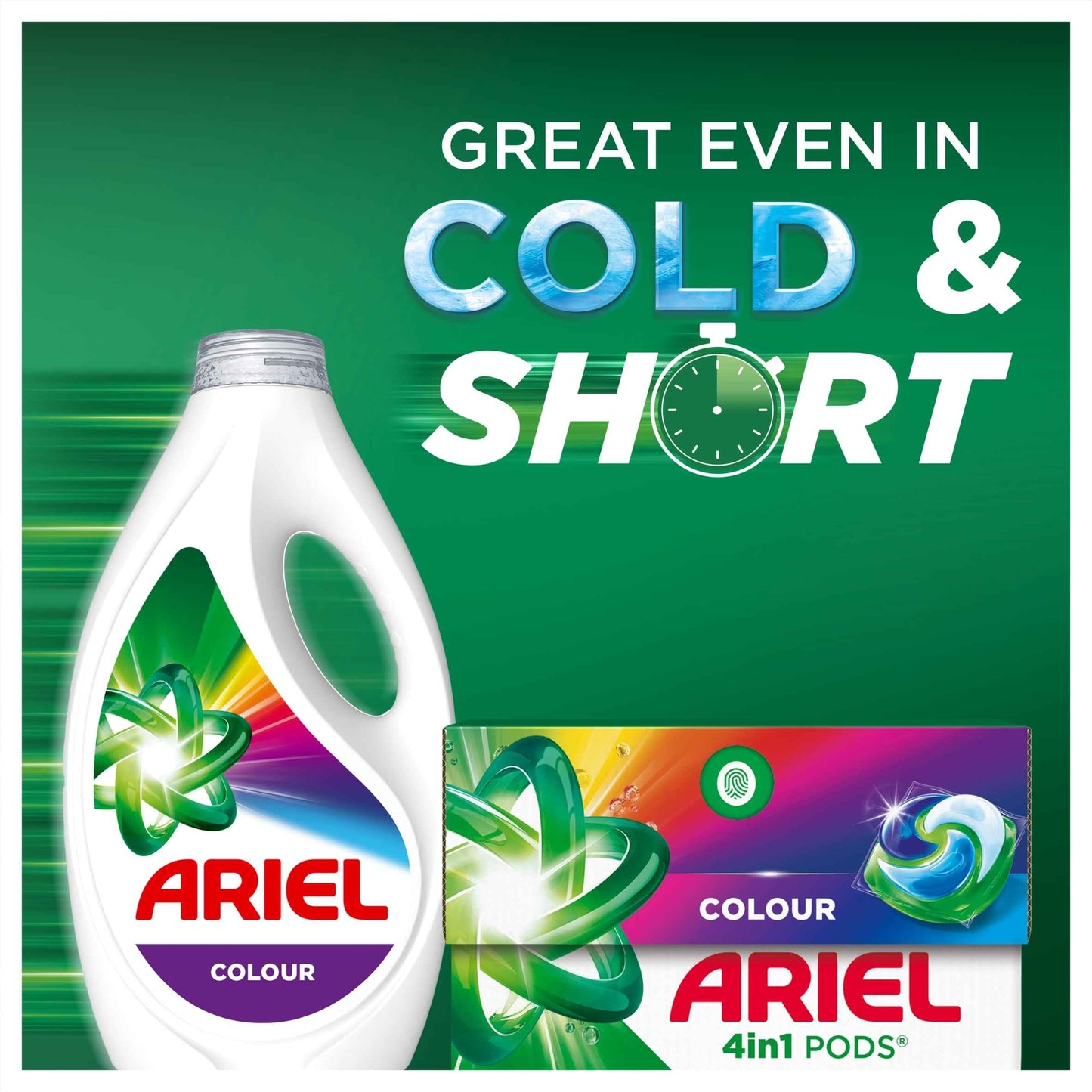 ARIEL Colour Washing Pods 33 Washes 554.4g
