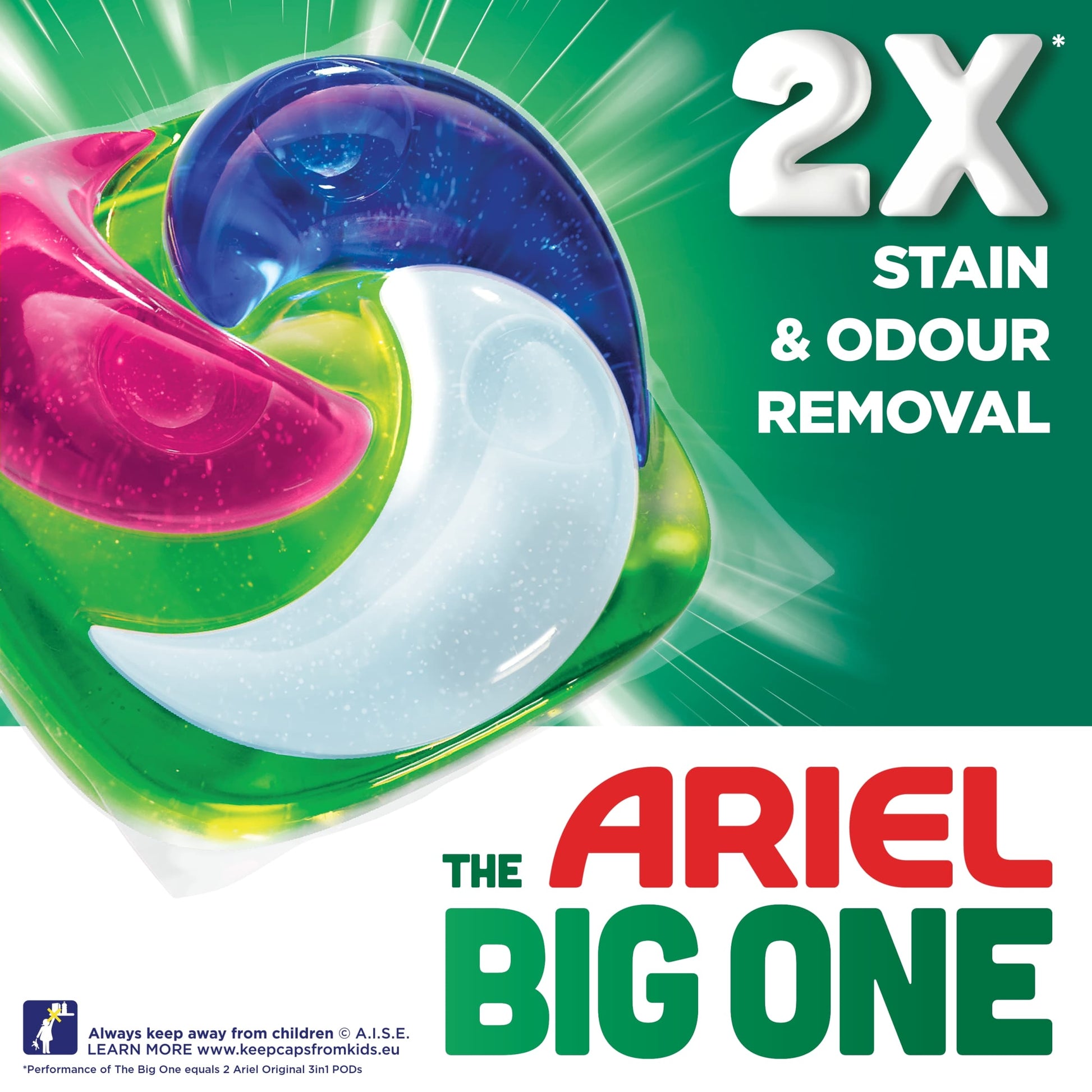 Ariel The Big One Colour Washing Liquid Pods 29 washes 1052.7g — image 5